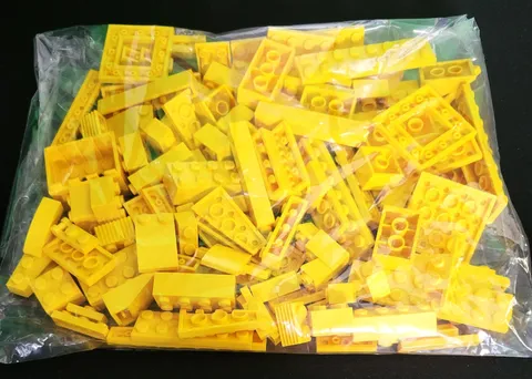 LEGO By The Pound Yellow Bricks 5.7 oz Bag