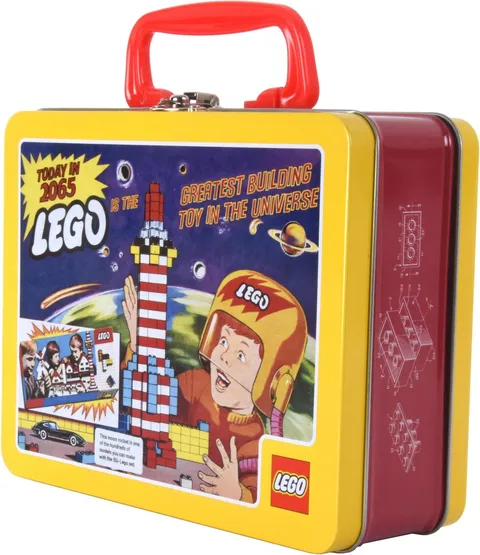 NEW SEALED LEGO 5007331 Tin Lunchbox - RETIRED Gear Housewares 2022