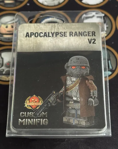 Brickmania Custom UV printed on offical LEGO - Apocalypse Ranger V2