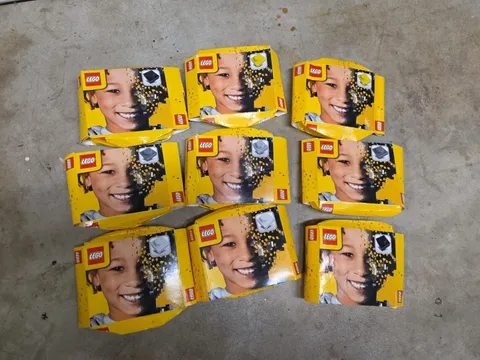 LEGO Mosaic Maker Custom Portrait Set Complete 9 Baseplates Pixel Art Kit NEW