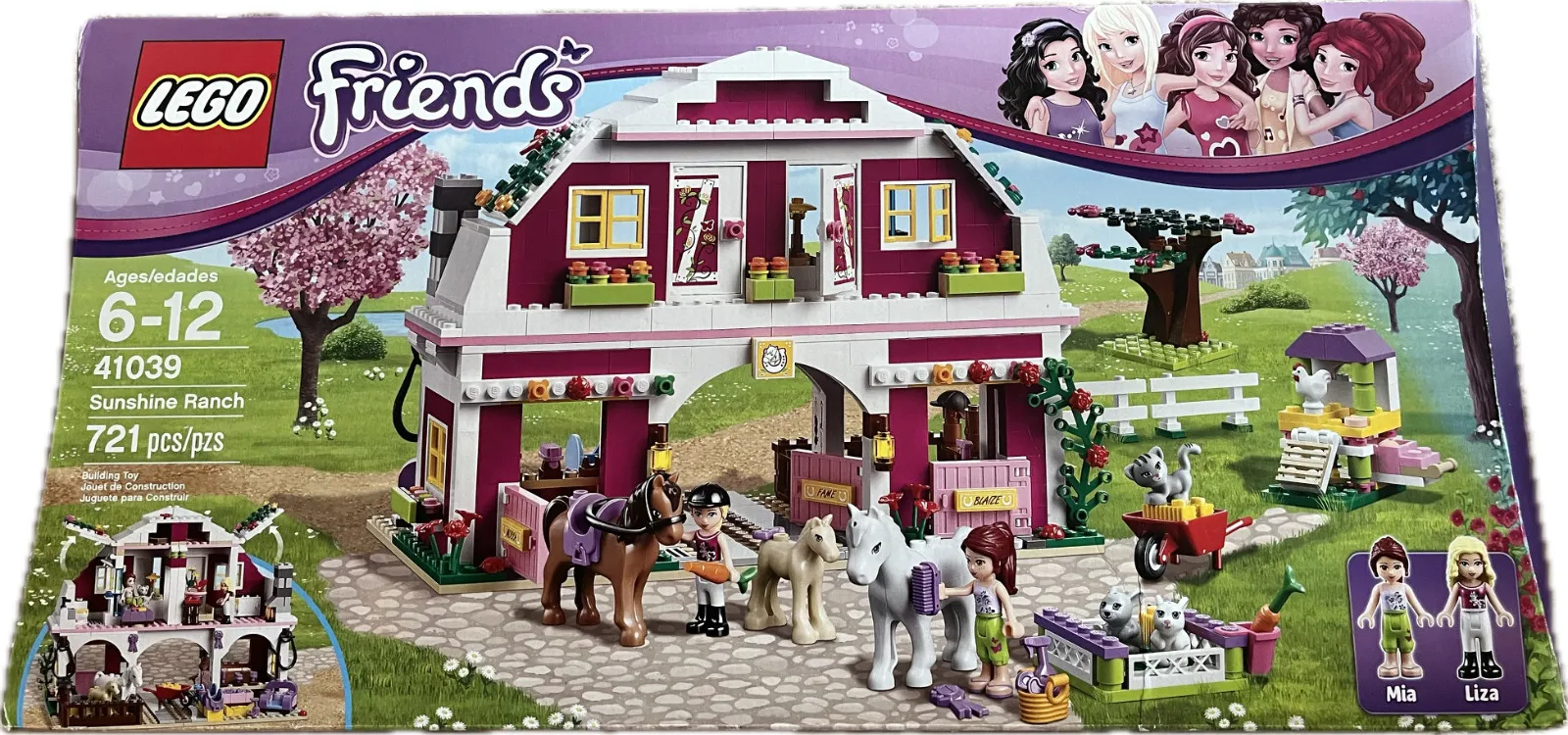 LEGO FRIENDS: Sunshine Ranch (41039) - Incomplete
