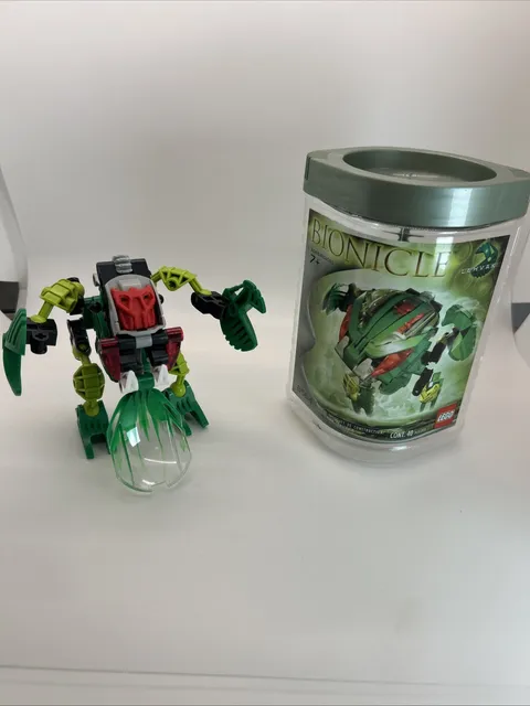 LEGO BIONICLE: Lehvak (8564) Built With Case