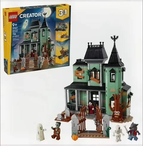 LEGO Creator 3 in 1 Haunted Mansion Set 31167 736 pcs Age 9+ Box