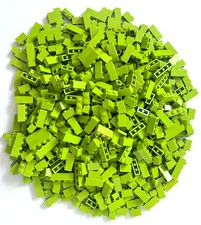 Lego Yellowish Green Bulk Lot of 655pcs 1x1 1x2 1X3 1X4 etc Bricks