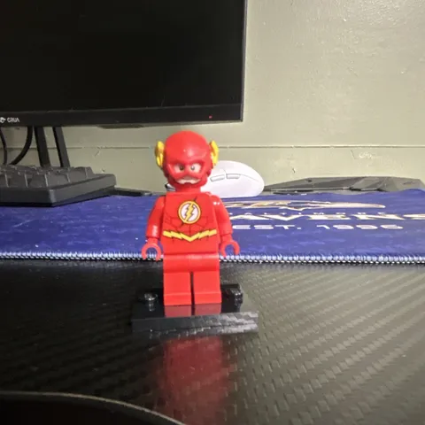 LEGO DC Super Heroes The Flash Minifigure (DOES NOT COME WITH STAND)
