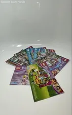 Lot Of 7 Pcs Assorted Lego Friends Building Toy Instruction Manuals Booklets