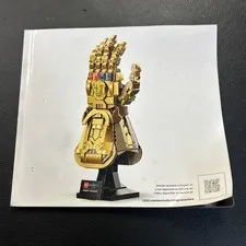 2021 LEGO MARVEL INFINITY GAUNTLET SET #76191 MANUAL INSTRUCTION BOOK ONLY