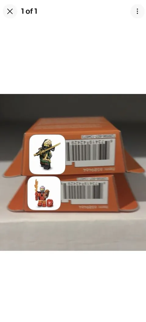 LEGO CMF Series 29 Bionicle Cosplayer Toa Tahu and Mysterious Ronin Lloyd NIB