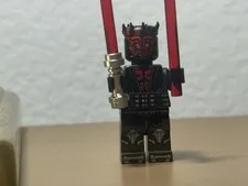 LEGO Star Wars Darth Maul Minifigure w/ Red Double Lightsaber sw1155