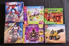 LEGO Lot 6 Brand New Sealed Sets Star Wars Minecraft Friends Technic Creator 