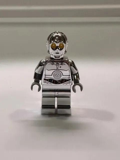 Lego Star Wars Minifigure TC-14 Chrome Protocol Droid Rare  5000063/ 6005192 