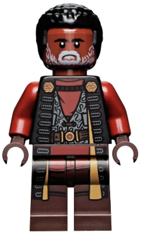 LEGO® Minifig sw1156 - Greef Karga - Black Magistrate Robe and Gray Beard