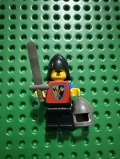 Lego Crusader Axe Knight Minifigure Castle cas108 6062 6080 CMF Lot Rare Vintage