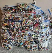 Bulk LEGO Bricks – 10 lbs Lot – Authentic, Sorted, Multicolor Mixed Pieces