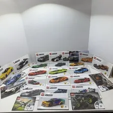 26 LEGO Speed Champions Instruction Manual Lot Mixed Sets MANUALS ONLY