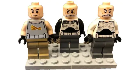 LEGO Star Wars Minifigure Set of 3 Lot Bulk Sale 