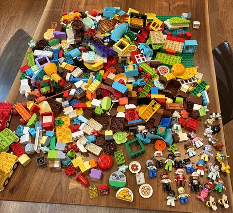 Lego Duplo Figures Animals Bricks Huge Lot