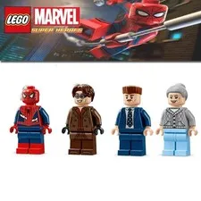 LEGO Marvel Minifigs ONLY from set 76321 Spider-Man vs Doc Ock Subway Train Scen