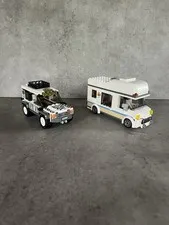 LEGO City Holiday Camper Van Set 60283. LEGO Safari off-roader 60267 Zebra Print