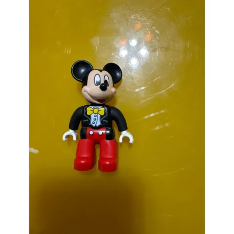 Vintage LEGO DUPLO MICKEY MOUSE FIGURE Disney Black