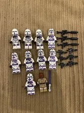 LEGO Star Wars 187th Legion Clone Trooper Minifigures Lot Sw1207 Sw1206 Sw1205