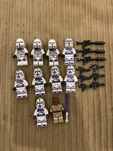 LEGO Star Wars 187th Legion Clone Trooper Minifigures Lot Sw1207 Sw1206 Sw1205