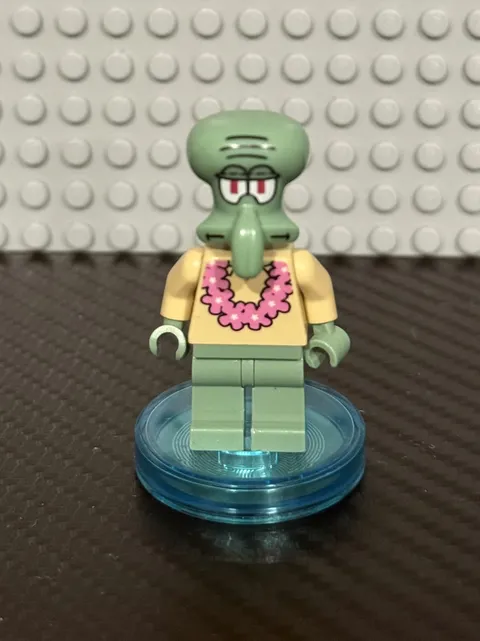 Squidward Lei 3827 3825 Spongebob Squarepants  LEGO® Minifigure Figure