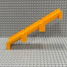 Lego Playground Slide Straight (27976) Bright Light Orange : Pack of 3