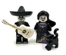 LEGO Day of the Dead Mariachi & Catrina minifigure Fall 2025 Store Exclusive Cat