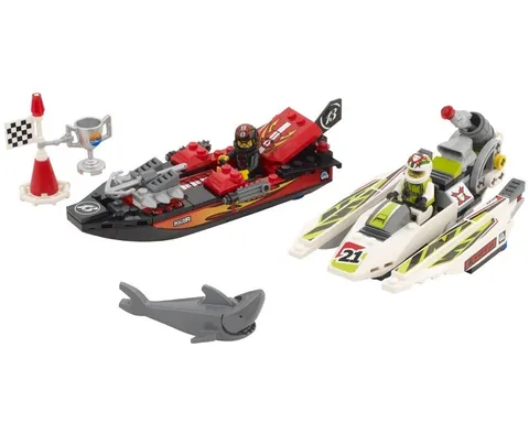 LEGO 8897 Jagged Jaws Reef World Racers 