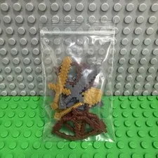 LEGO Minecraft Minifigure Accessories - Good Condition