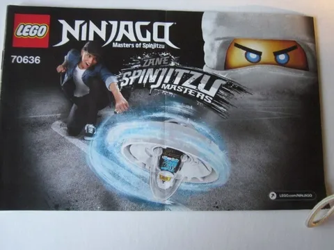 Lego Ninjago Building Instructions Instruction 70636 Zane Spinjitzu Masters