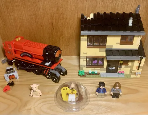 Lego Harry Potter Lot 75955 Hogwarts Express & 75968 Privet Dr (Minifigures)