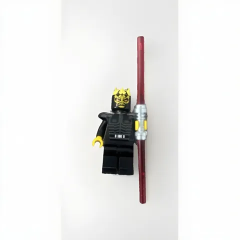 LEGO Star Wars savage opress Minifigure w/ Red Double-Bladed Lightsaber sw0316