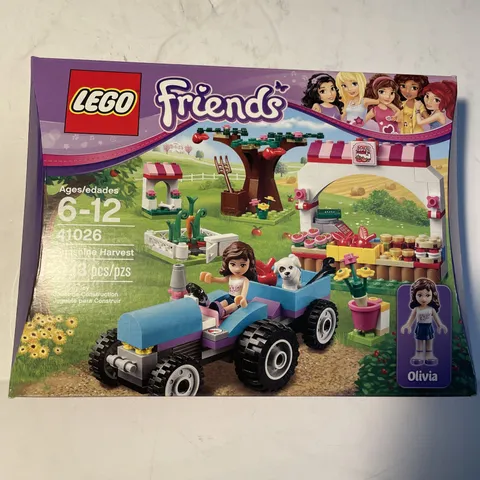 Lego Sunshine Harvest 41026 Friends Minifigure Building Set - Sealed Free Ship