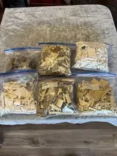 legos bulk lot bricks parts pieces Lego White Off White 10 Lbs