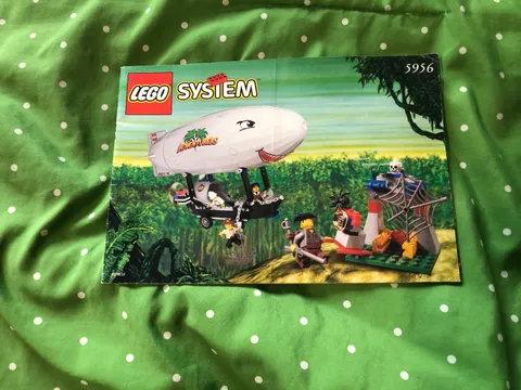 Lego 5956 manual instruction only good condition RARE