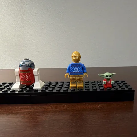 LEGO Star Wars Minifigure Lot of 3 R2-D2 C-3PO Grogu The Mandalorian