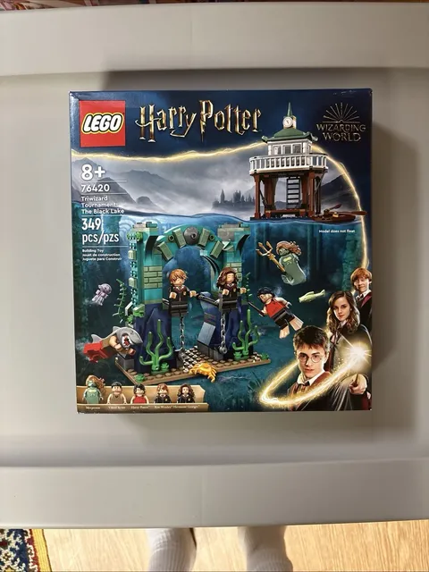 New LEGO Harry Potter Triwizard Tournament: The Black Lake 76420 slight Box Smg
