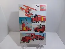 LEGO 722-1 Universal Building Set instruction's only manual booklet,system RARE1