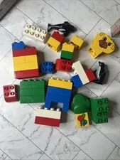 Vintage Lego Duplo Bricks - Assorted Duplo Blocks, Penguin, Orca