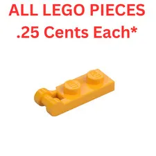 LEGO Plate 1x2 with End Bar Handle Bright Light Orange 60478 Genuine LEGO Parts
