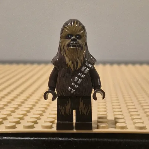 LEGO Star Wars Chewbacca Plastic Minifigure Dark Brown w/ Bandolier