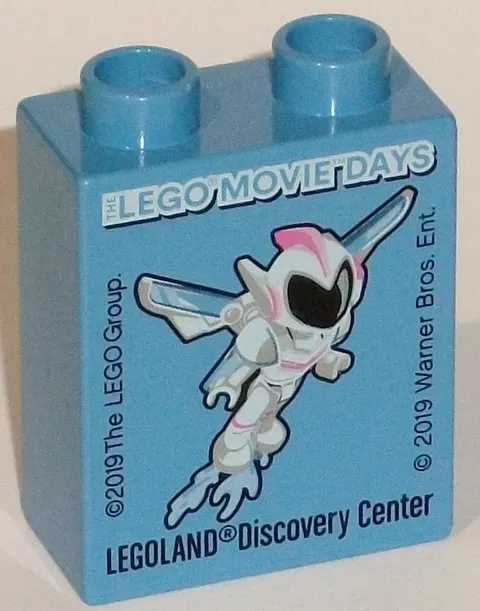 LEGO LEGOLAND collectible brick special brick LEGO MOVIE DAYS 2019 discovery center