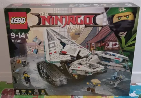 LEGO Ninjago Movie Zane's Ice Tank 70616 Building Toy Box Damage