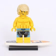 LEGO Surfer Dave Minifigure (Series 2) 8684