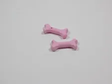 LEGO Lot of 2 Small Pink Bones Animal Minifig S4