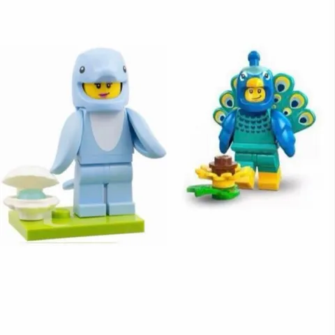 LEGO 71051 Dolphin Peacock Minifigure Series 28