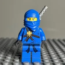 LEGO Ninjago Jay Minifigure (njo0004) Blue Ninja The Golden weapons - 2E