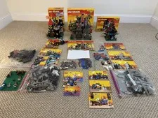 Vintage LEGO Castle Sets Lot 6086 Black Knights Wolfpack Forestmen Dragon Knight